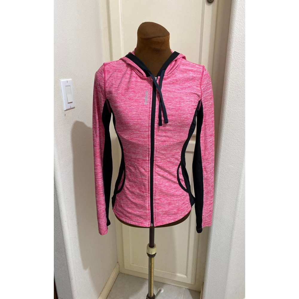 Reebok Active Hooded Jacket Petite XS/S Pink/Black